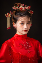 中国新娘造型