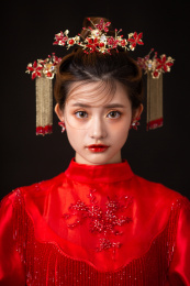 中国新娘造型