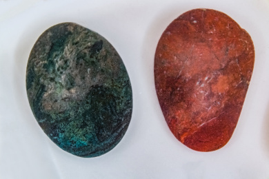 矿物质纹理雨花石