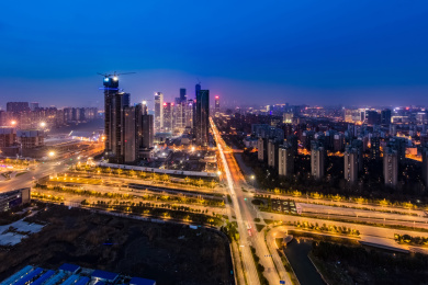 江苏省南京市河西CBD都市建筑