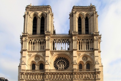 法国巴黎圣母院