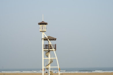 山东省青岛石老人海水浴场