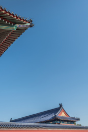 北京天坛公园的古建筑