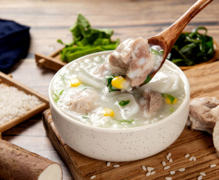 排骨玉米山药粥