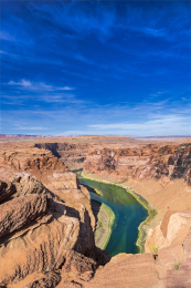亚利桑那州大峡谷马蹄湾