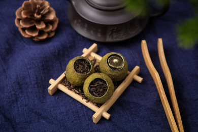 小青柑普洱茶