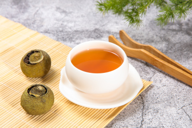 小青柑普洱茶