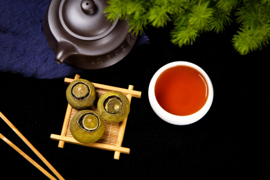 小青柑普洱茶