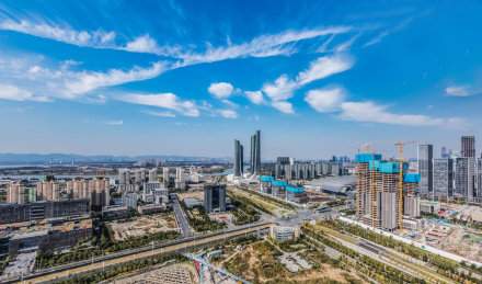 江苏省南京市河西CBD都市建筑