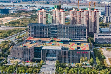 江苏省南京市河西CBD都市建筑