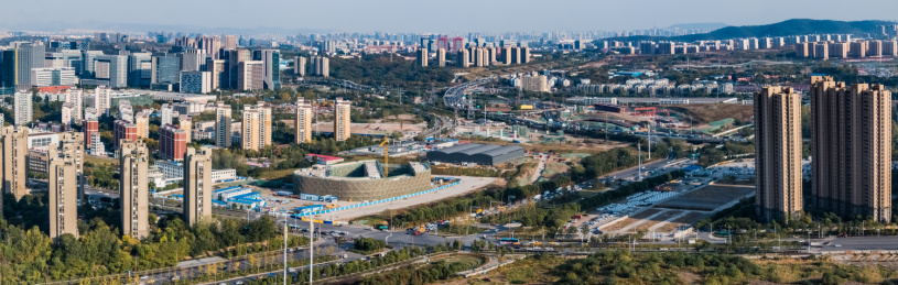江苏省南京市河西商住楼都市建筑
