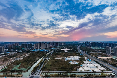 江苏省南京市河西CBD都市建筑