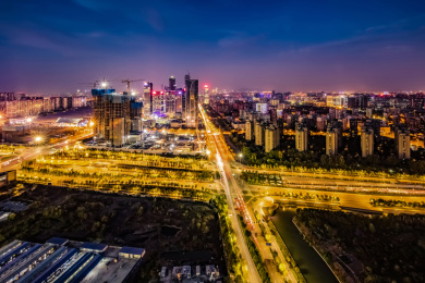 江苏省南京市河西CBD都市建筑