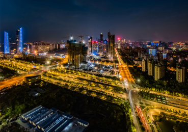 江苏省南京市河西CBD都市建筑