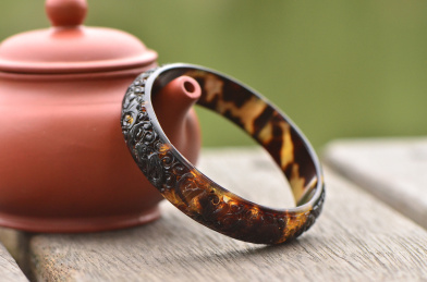 精品玳瑁色手环手镯