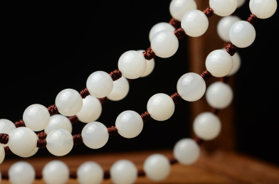 白色砗磲水晶手链项链毛衣链