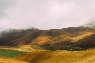云南省会泽大海草山风景