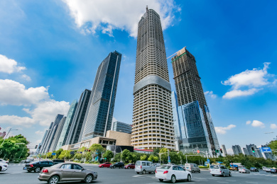 江苏省南京市河西CBD都市建筑
