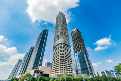 江苏省南京市河西CBD都市建筑