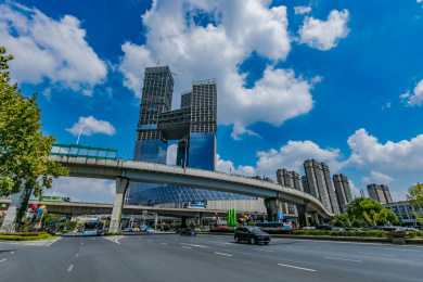 江苏省南京市河西CBD都市建筑
