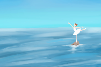 海上芭蕾女孩