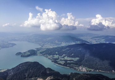 沃尔夫冈山顶俯瞰
