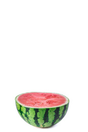 特写背景分离半块西瓜