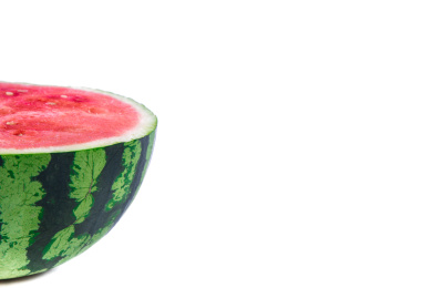 特写背景分离半块西瓜