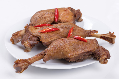 营养美味的酱鸭腿