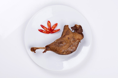 营养美味的酱鸭腿