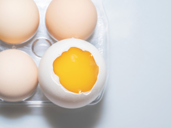 营养丰富的鹅蛋黄 煮鸡蛋
