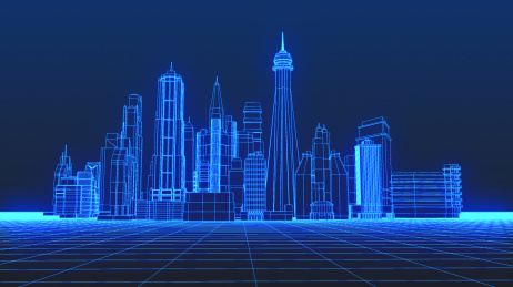 科技智慧城市空间