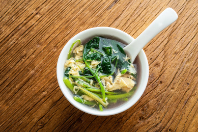 营养美味的红苋菜鸡蛋汤