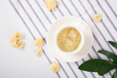 清热解毒的茶饮菊花茶