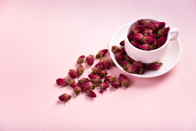 茶饮玫瑰花茶
