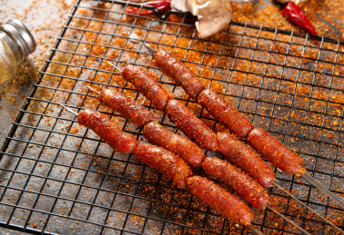 烧烤食材烤香肠 中国