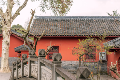 成都锦里的寺院建筑