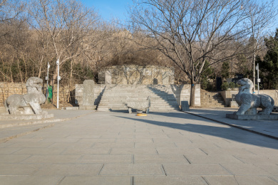 山东省东阿县鱼山镇曹植墓