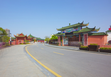 南昌市滕王阁景区大门口