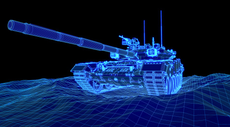 三维军事坦克武器