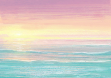 粉色天空日出日落大海Pink Sky Sunrise Sunset Sea