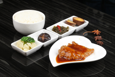 烧汁大排套餐饭 烧汁大排