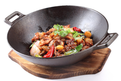 干锅飘香黄牛肉