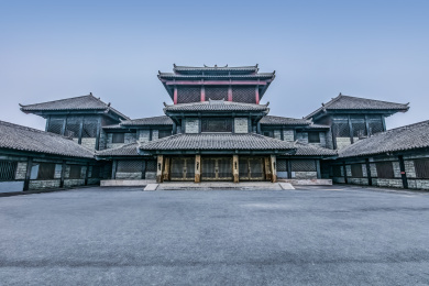 河南省焦作市影视城环境建筑景观