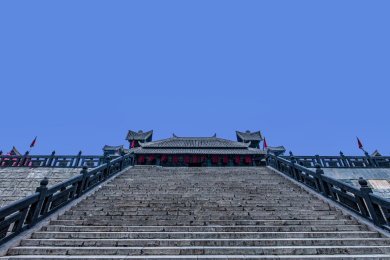 河南省焦作市影视城环境建筑景观