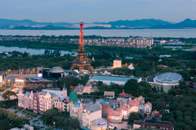 深圳世界之窗夜景