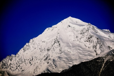 梅里雪山将军峰 雪山