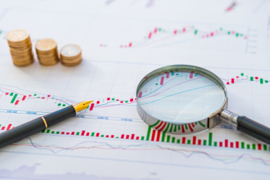 股票金融概念图片