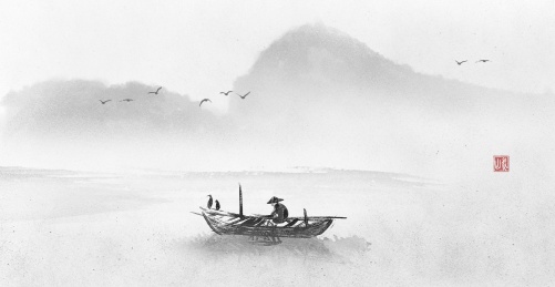 中国风意境山水