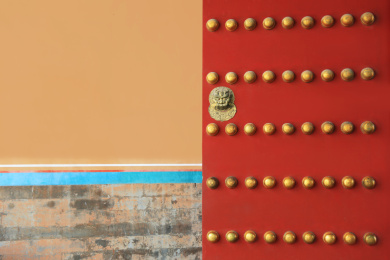 北京故宫大门门钉